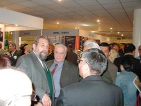 Посещение выставки WATER ’2003 членами МКВК, руководителями исполнительных органов МКВК и гостями